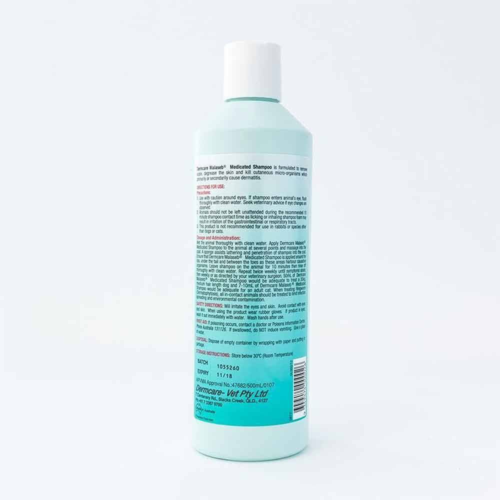 Dermcare Malaseb Medicated Shampoo For Dogs & Cats